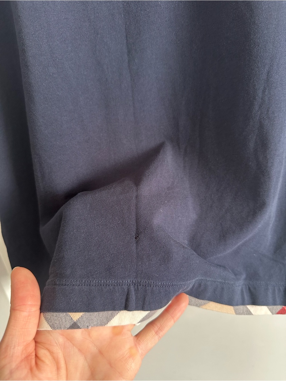 Burberry Tank Top Navy - Picture 7 of 8
